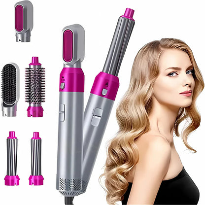 🌟 AirBrush™ MultiStyler – Tu Aliado 5 en 1 para un Peinado Perfecto 🌟